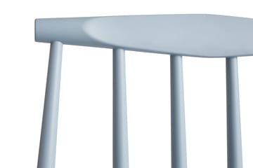 Silla J77 - Slate blue lacquered beech - HAY