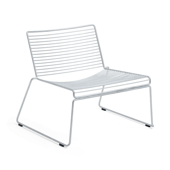 Silla lounge Hee sled base - Galvanized - HAY