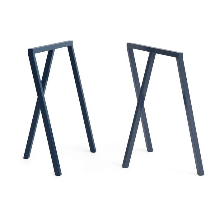 Soporte para piernas Loop Stand Frame 72 cm 2 unidades - Deep blue - HAY