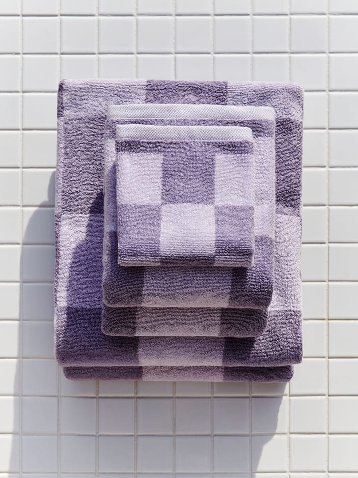 Toalla Check 30x30 cm, Lavender HAY