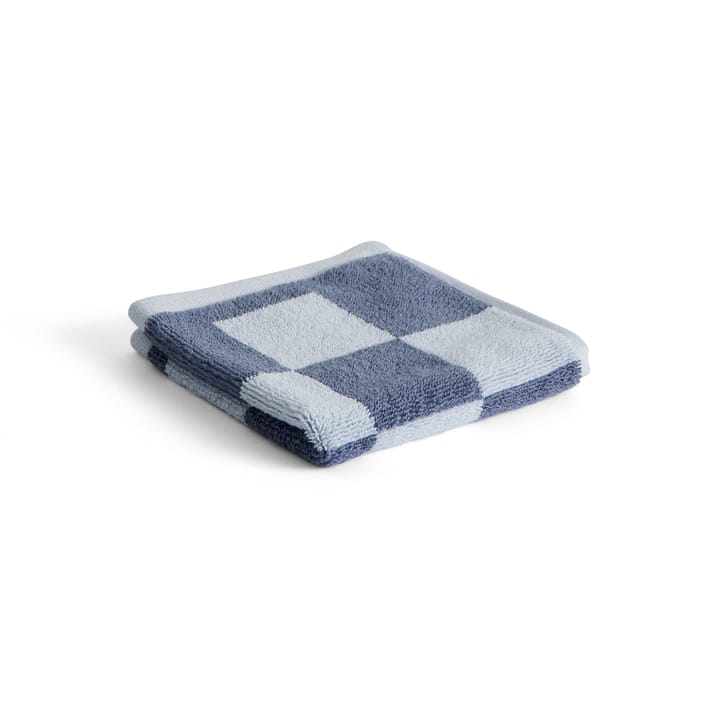 Toalla Check 30x30 cm - Steel blue - HAY