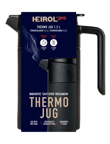 Jarra termo Heirol 1,2 l - Negro - Heirol