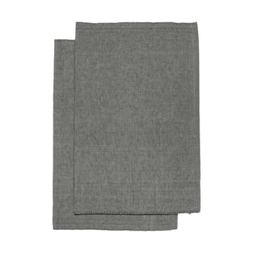 Manteles individuales Bistro 36x47 cm 2-pack - Charcoal - Himla