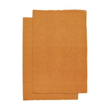 Manteles individuales Bistro 36x47 cm 2-pack - Naranja - Himla