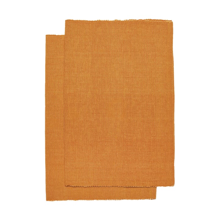 Manteles individuales Bistro 36x47 cm 2-pack - Naranja - Himla