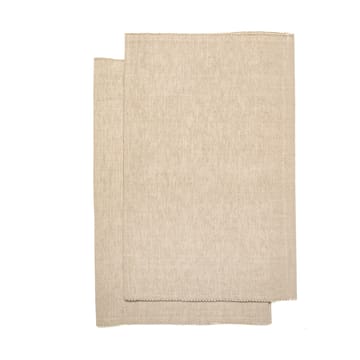 Manteles individuales Bistro 36x47 cm 2-pack - Sand - Himla