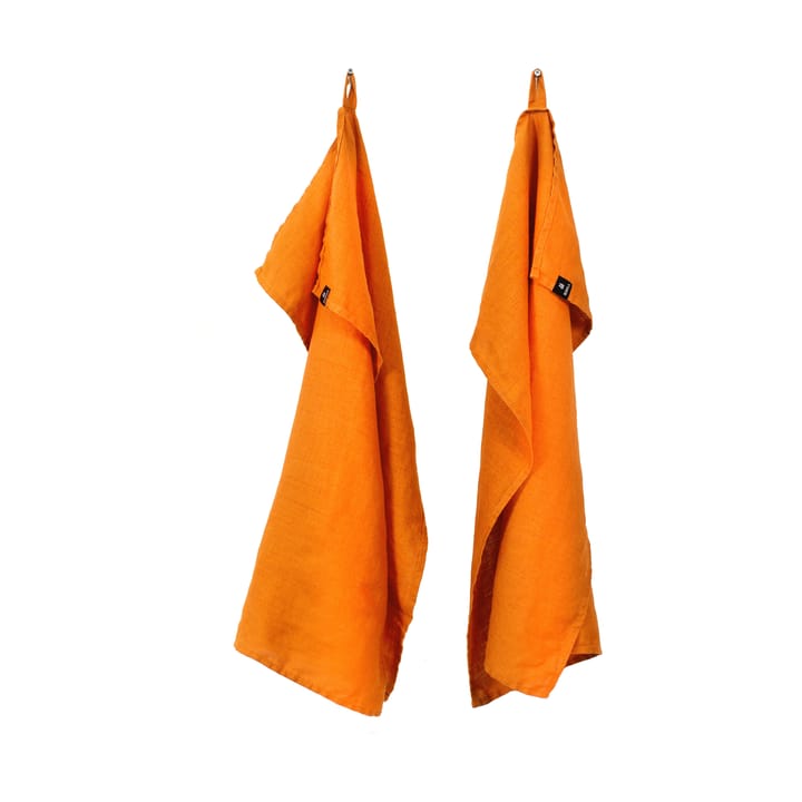 Paños de cocina Sunshine 50x70 cm, 2-pack - Bitter orange - Himla