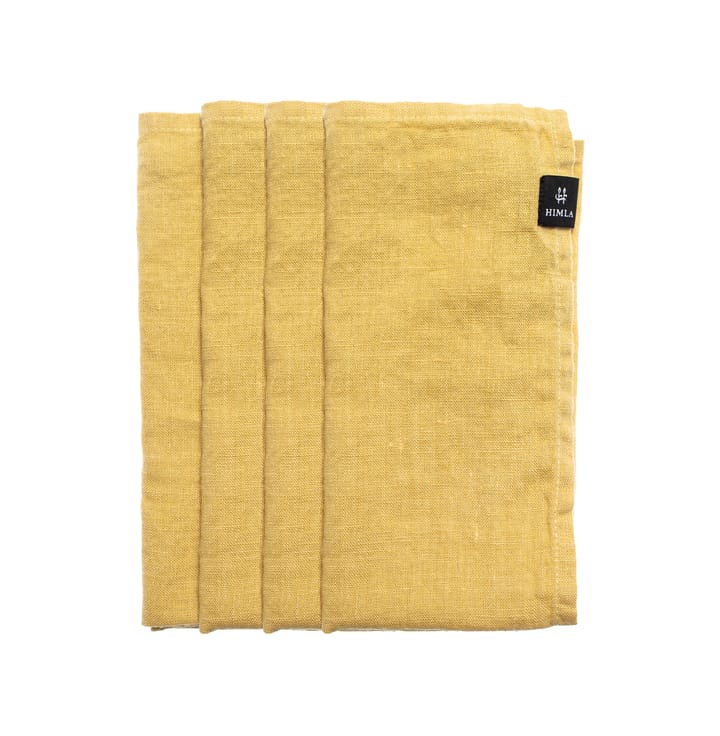 Servilletas Sunshine, 4-pack - Honey (amarillo) - Himla