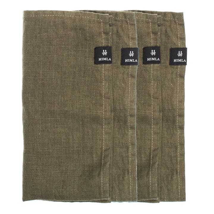 Servilletas Sunshine, 4-pack - Khaki - Himla