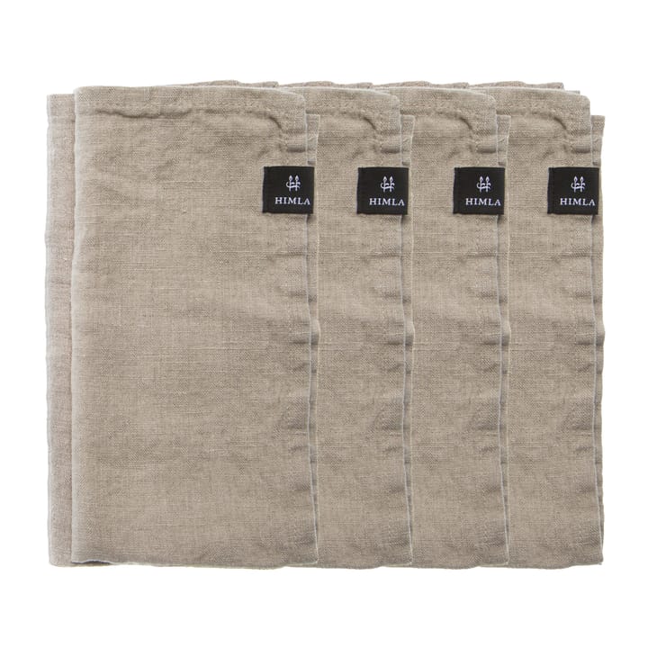 Servilletas Sunshine, 4-pack - natural (beige) - Himla