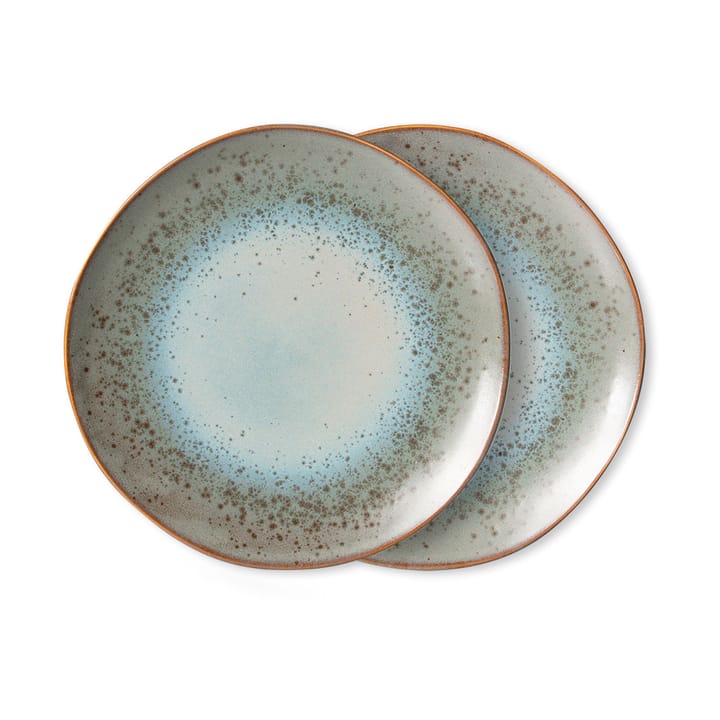 Plato 70's, Ø26 cm 2-pack - Mineral - HKliving