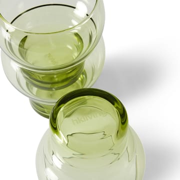 Vaso Bulb 70's, 27 cl 4-pack - Verde menta - HKliving