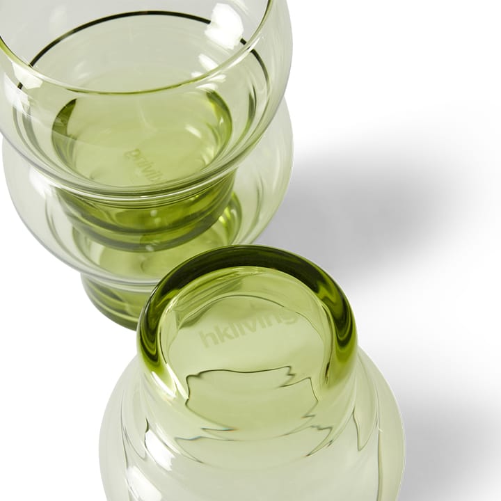 Vaso Bulb 70's, 27 cl 4-pack, Verde menta HKliving