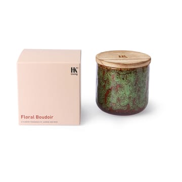 Vela perfumada boudoir Floral - Verde - HKliving