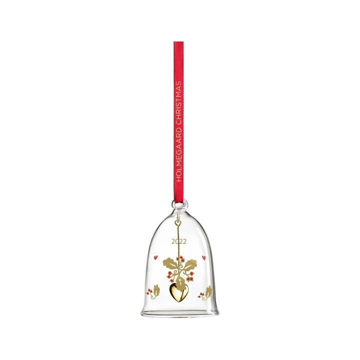 Colgante navideño Holmegaard Christmas campanilla del año - 2022 - Holmegaard