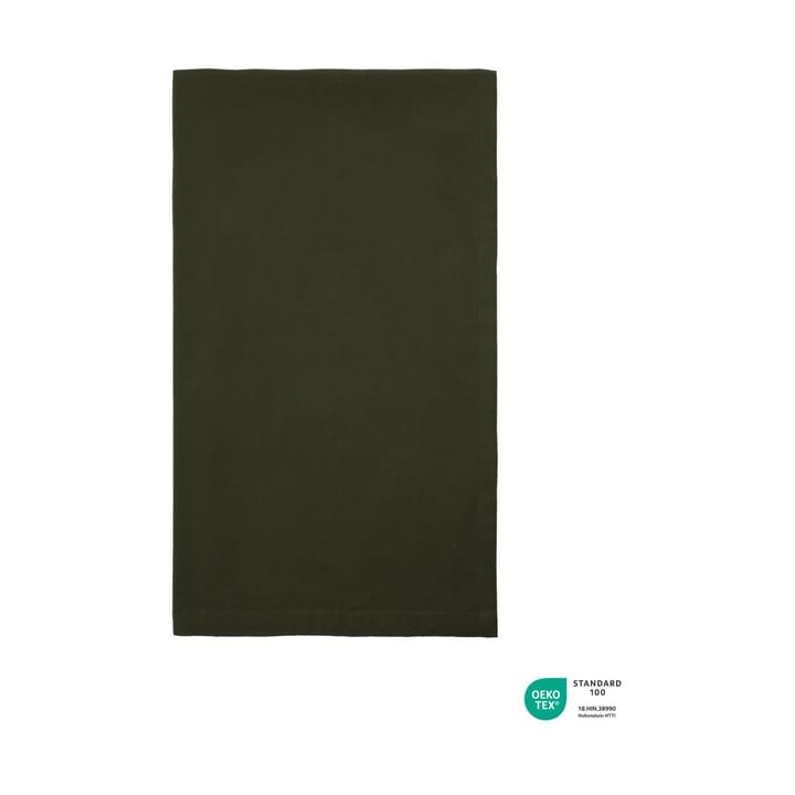 Mantel Real 140x240 cm - Verde oscuro - House Doctor