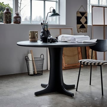 Mesa de comedor Shaker Ø120 cm - Negro - House Doctor