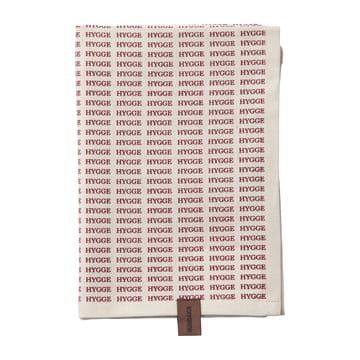 Paño de cocina navideño Humdakin Notes of Hygge 2 unidades - Off white-red - Humdakin