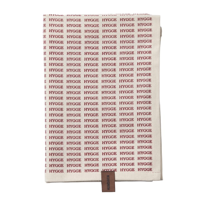 Paño de cocina navideño Humdakin Notes of Hygge 2 unidades, Off white-red Humdakin