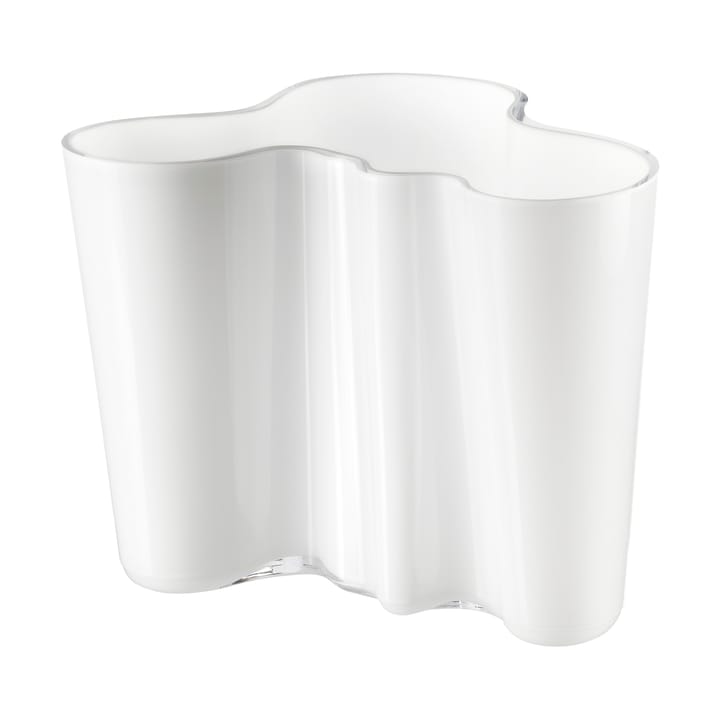 Jarrón Alvar Aalto opal (blanco) - 160 mm - Iittala