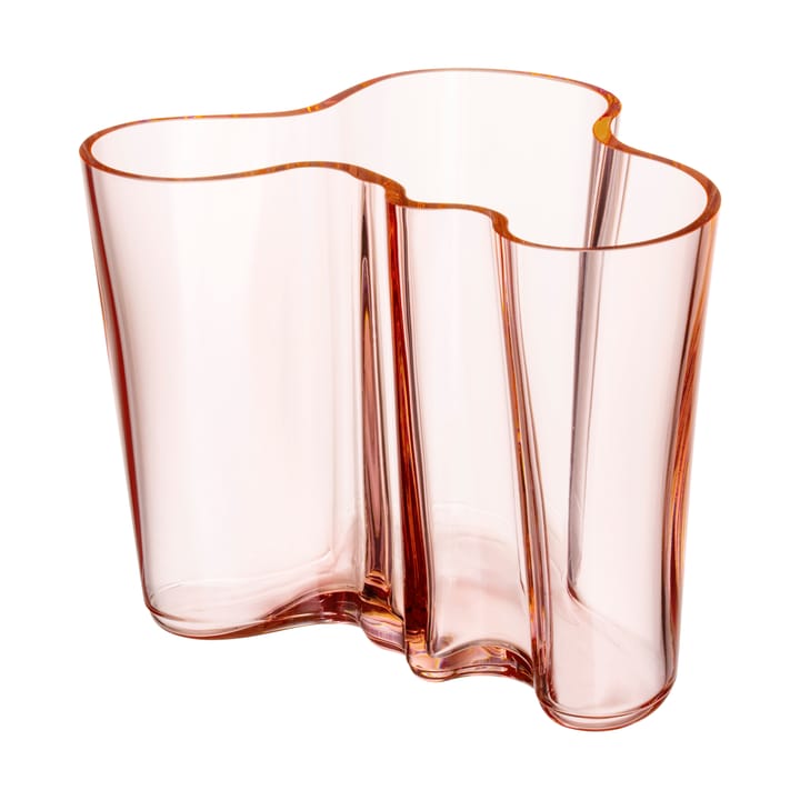 Jarrón Alvar Aalto rosa salmón - 160 mm - Iittala