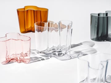 Jarrón Alvar Aalto transparente - 160 mm - Iittala