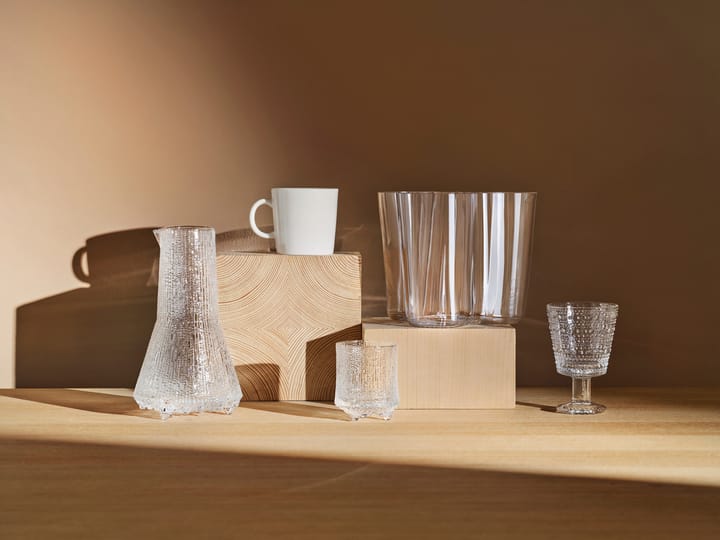 Jarrón Alvar Aalto transparente, 160 mm Iittala