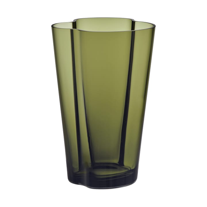 Jarrón Alvar Aalto verde musgo - 220 mm - Iittala