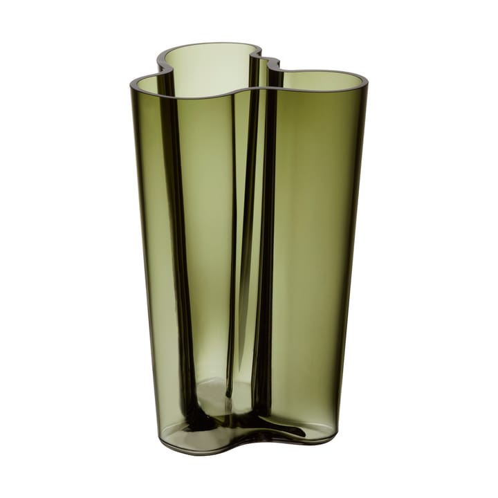 Jarrón Alvar Aalto verde musgo - 251 mm - Iittala