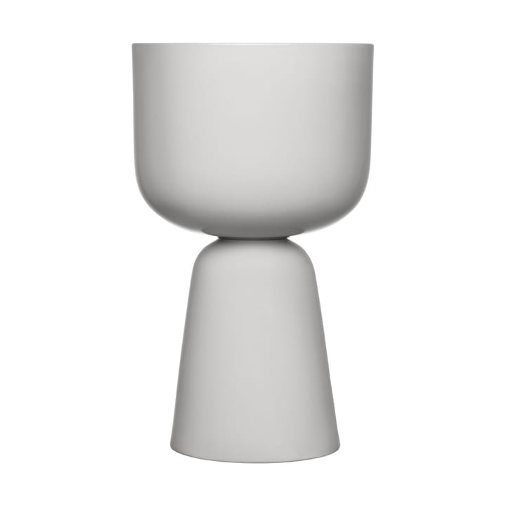 Maceta Nappula Ø15 cm altura 26 cm - Gris claro - Iittala