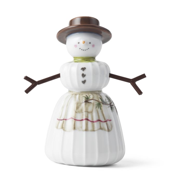 Figura Hammershøi Christmas mujer de nieve - Blanco - Kähler