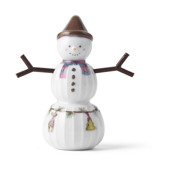 Figura Hammershøi Christmas niño de nieve - Blanco - Kähler