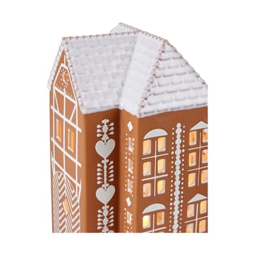 Portavelas Gingerbread grande 17 cm - Marrón - Kähler