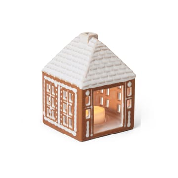 Portavelas Gingerbread small 11 cm - Marrón - Kähler