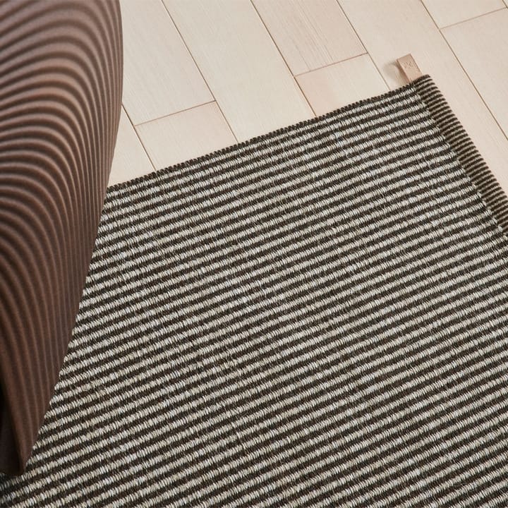 Alfombra Stripe Icon, Bark brown 782 240x170 cm Kasthall