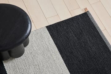 Alfombra Wide Stripe Icon 195x300 cm - Midnight black - Kasthall