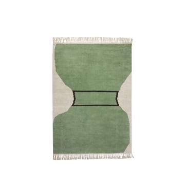 Alfombra Silhouette flossa - Dusty green, 170x240 cm - Kateha