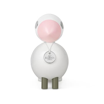 Figura Kay Bojesen pájaro cantor Love - Blanco-rosa - Kay Bojesen Denmark