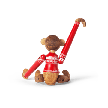 Kay Bojesen mono mini Christmas Jumper 2024 - Teak-Limba - Kay Bojesen Denmark