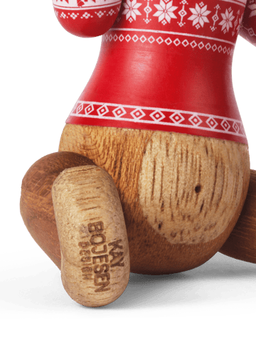 Kay Bojesen mono mini Christmas Jumper 2024 - Teak-Limba - Kay Bojesen Denmark