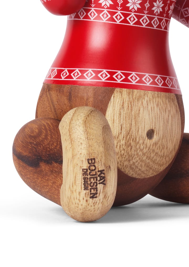 Kay Bojesen mono pequeño Christmas Jumper 2024, Teak-Limba Kay Bojesen Denmark