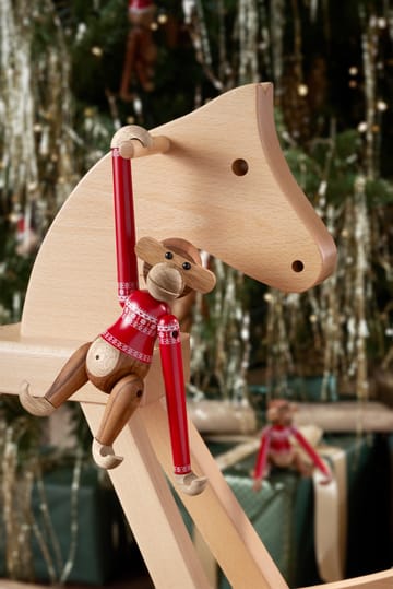 Kay Bojesen mono pequeño Christmas Jumper 2024 - Teak-Limba - Kay Bojesen Denmark