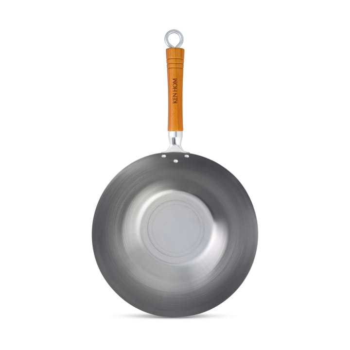 Sartén wok Ken Hom classic carbon Ø32 cm - Acero - Ken Hom