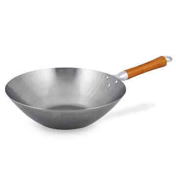 Sartén wok Ken Hom classic carbon Ø32 cm - Acero - Ken Hom