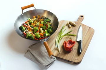 Sartén wok Ken Hom excellence  carbon Ø36 cm - Acero - Ken Hom