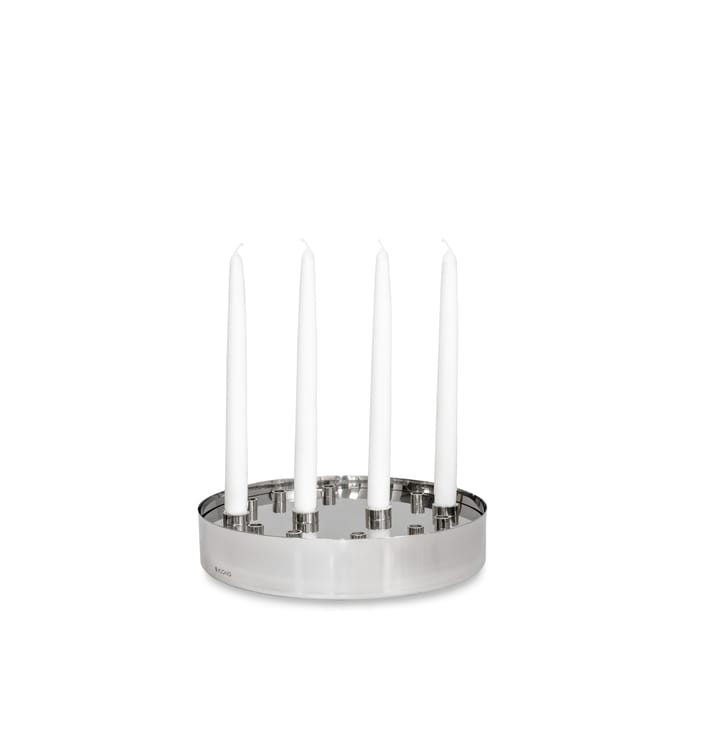 Candelabro de Adviento Jubel - Plata - KLONG