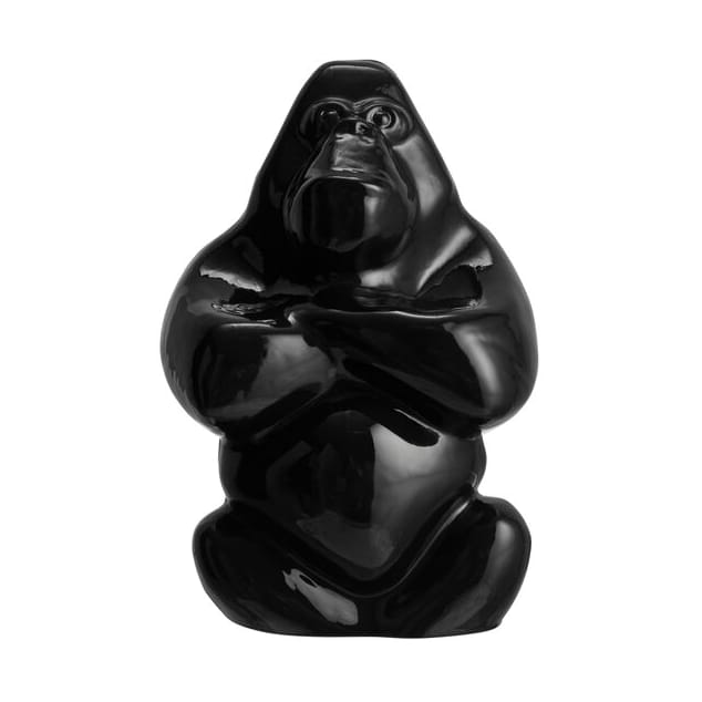 Escultura Gabba Gabba Hey 120 mm - Negro - Kosta Boda