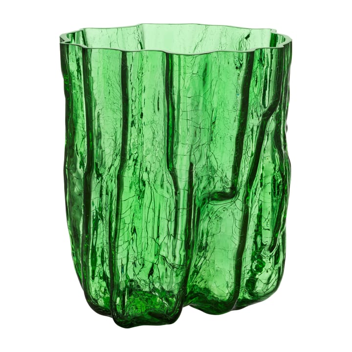 Jarrón Crackle 27 cm - Verde - Kosta Boda