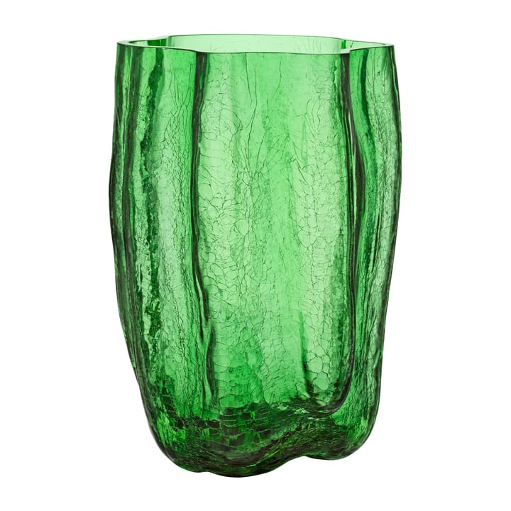 Jarrón Crackle 37 cm - Verde - Kosta Boda