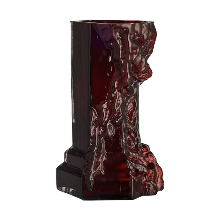 Jarrón Rocky Baroque 35 cm, Oxblood Kosta Boda